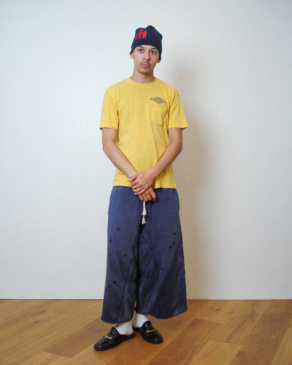 Denim Dealer x Knock Twice™ GS Tubular Knit Crest Pocket Tee