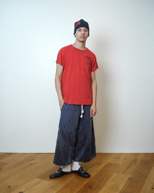 Denim Dealer x Knock Twice™ GS Tubular Knit Crest Pocket Tee