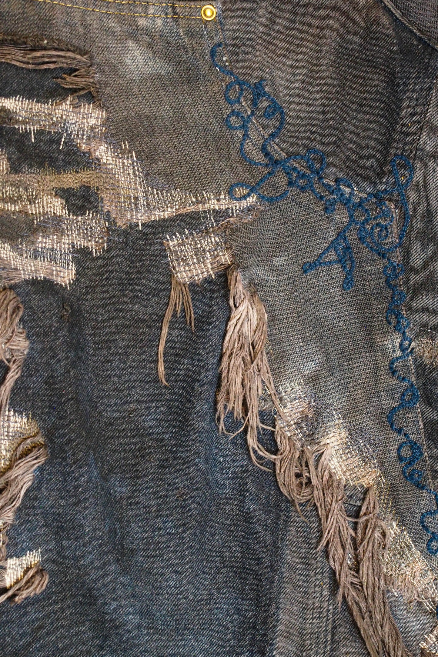 Fringe Double Knee Pants