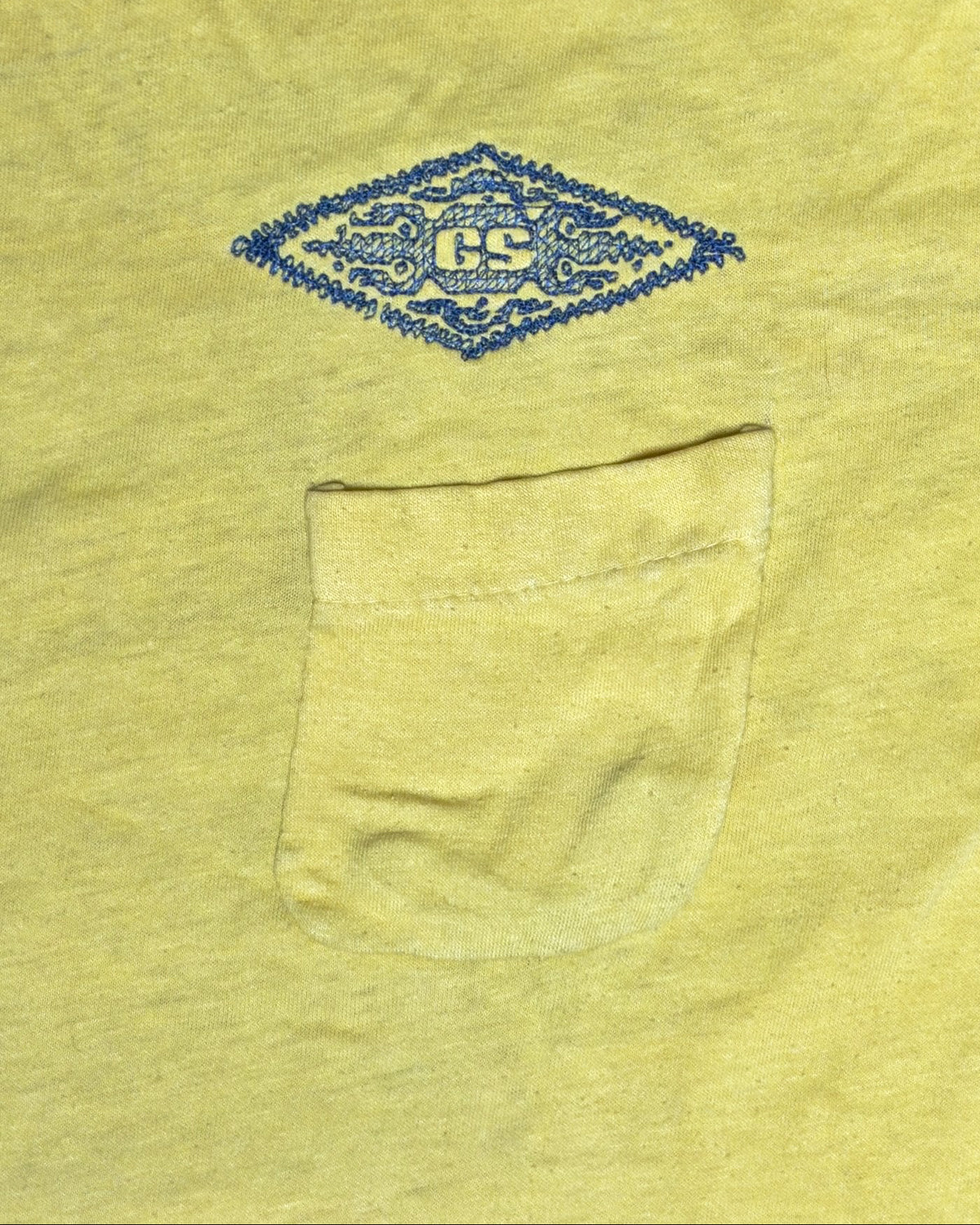 Denim Dealer x Knock Twice™ GS Tubular Knit Crest Pocket Tee