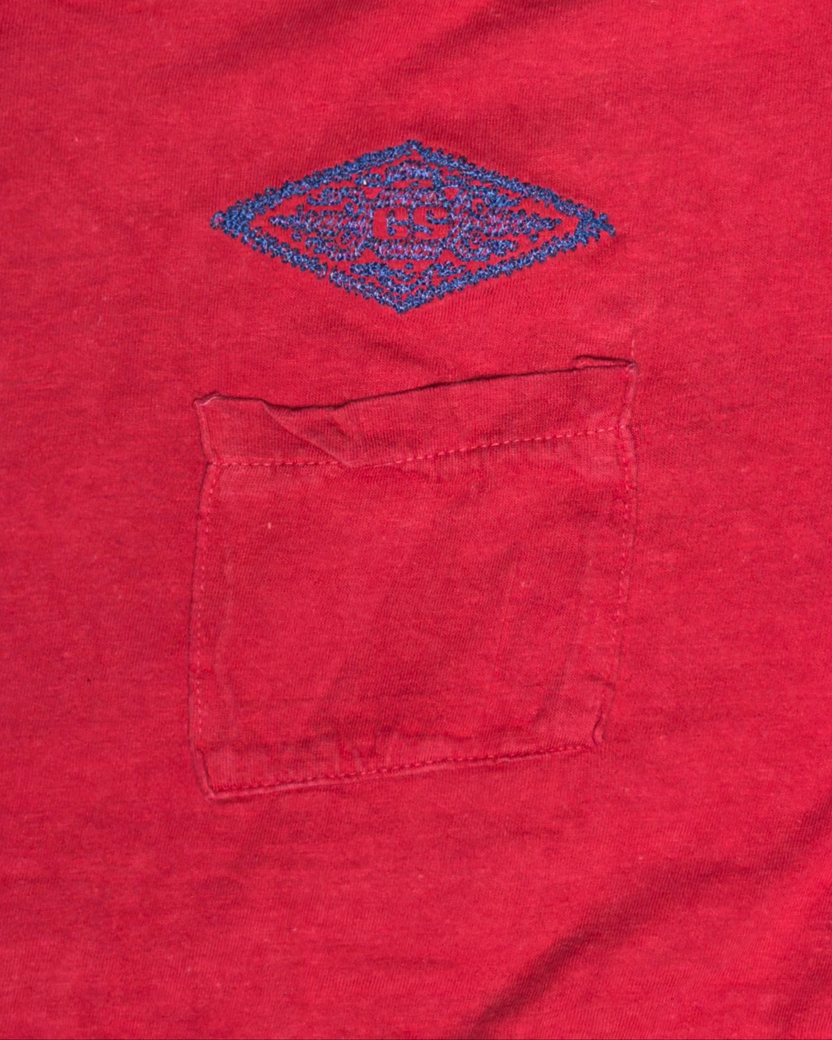 Denim Dealer x Knock Twice™ GS Tubular Knit Crest Pocket Tee